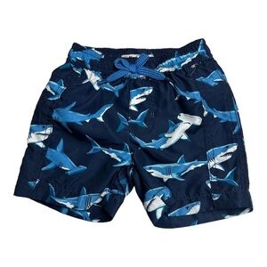 Hatley Shark Swim Shorts Size 3-6 Months